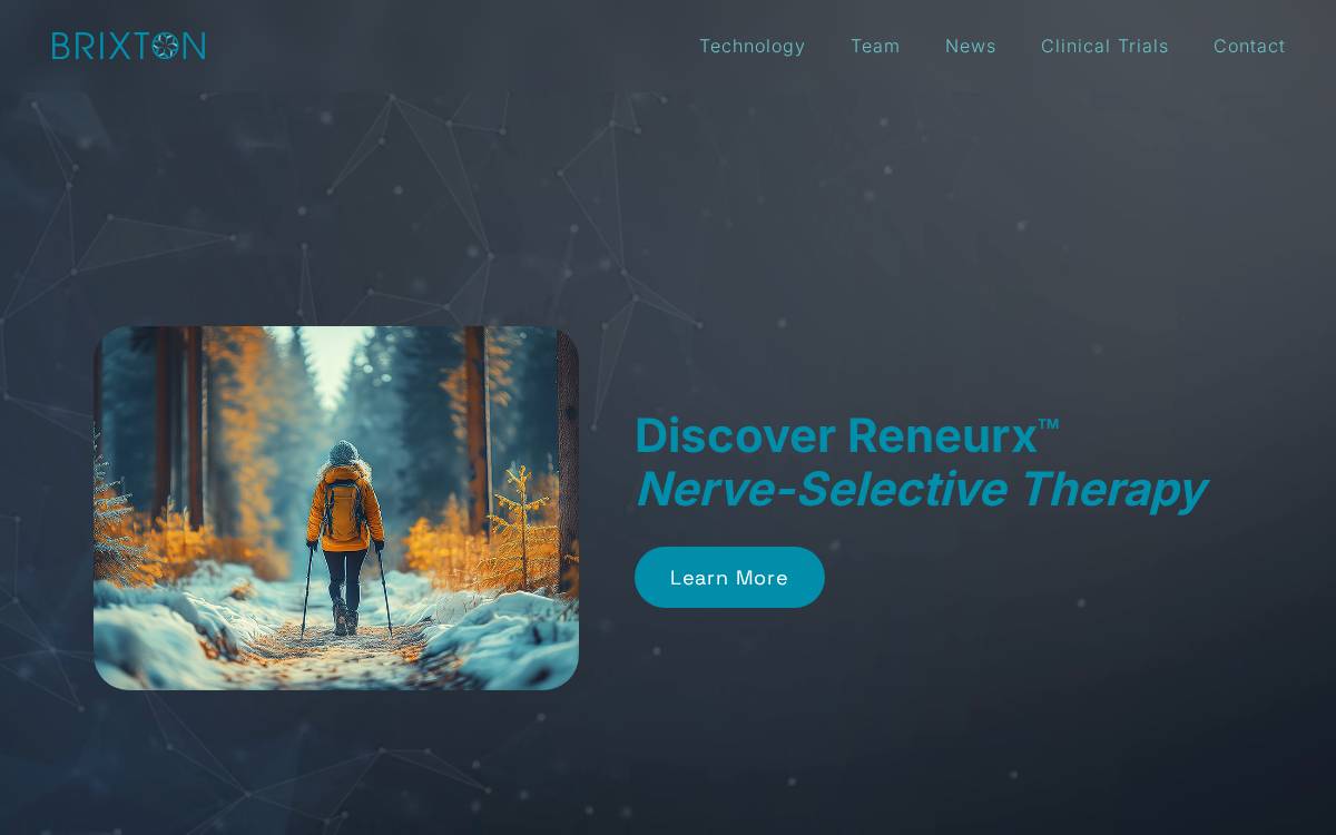 Brixtonbio website preview