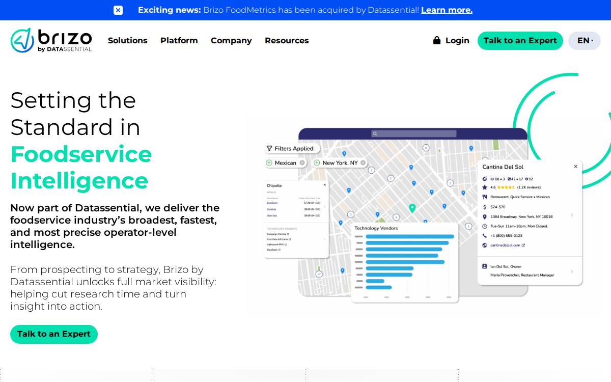 Brizo website preview