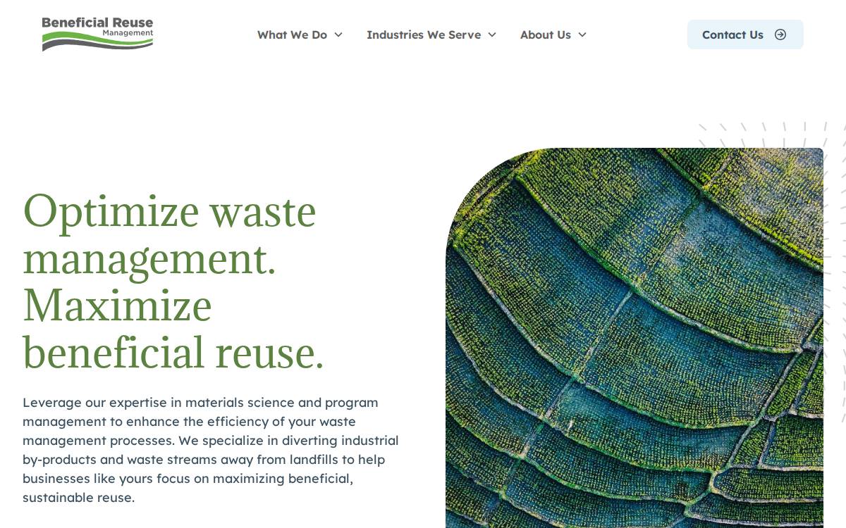BRM website preview