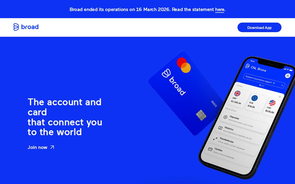 Broad website preview