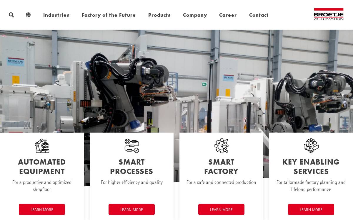 Broetje-Automation GmbH website preview