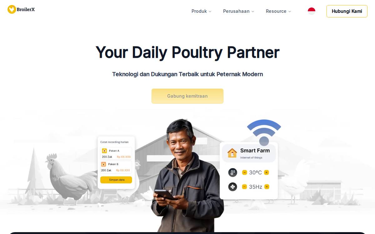 BROILERX PTE.LTD website preview