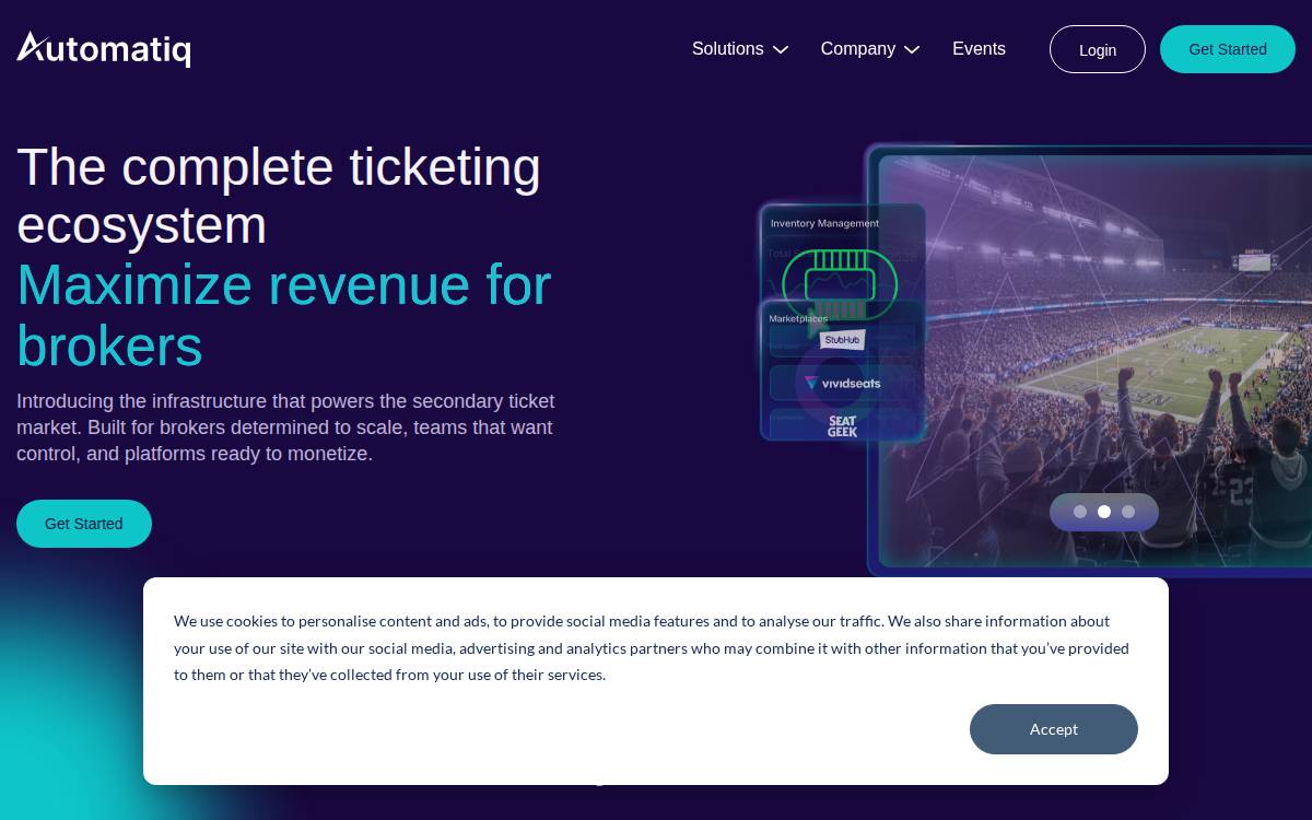 Broker Genius website preview