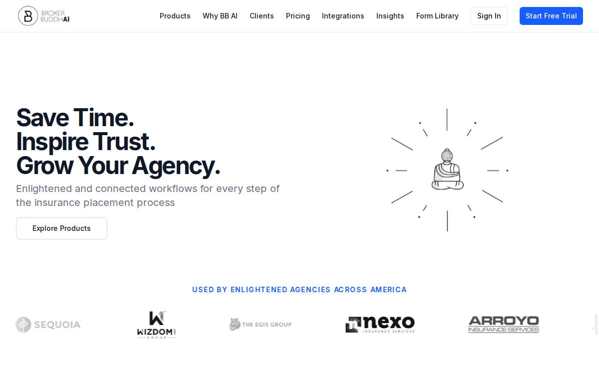 Broker Buddha website preview