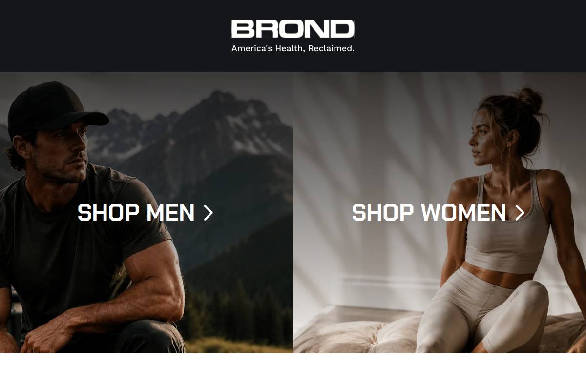Brond Health website preview