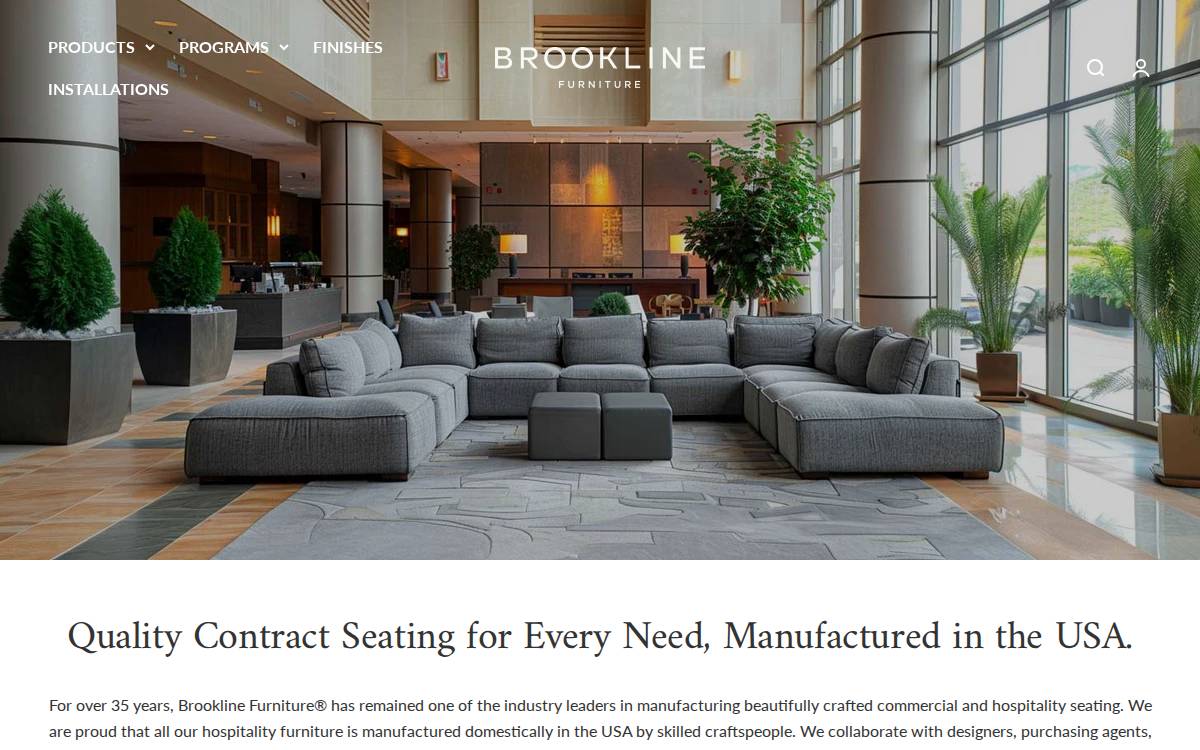 Brookline website preview