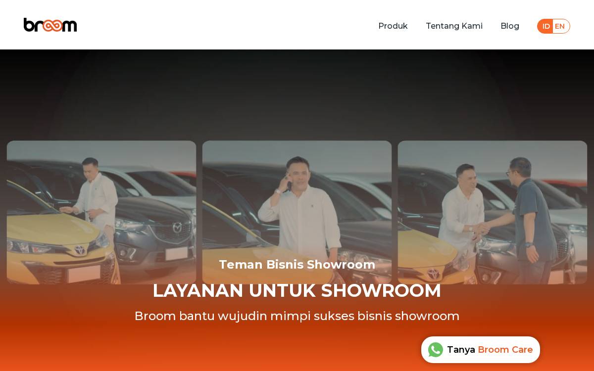 Broom website preview