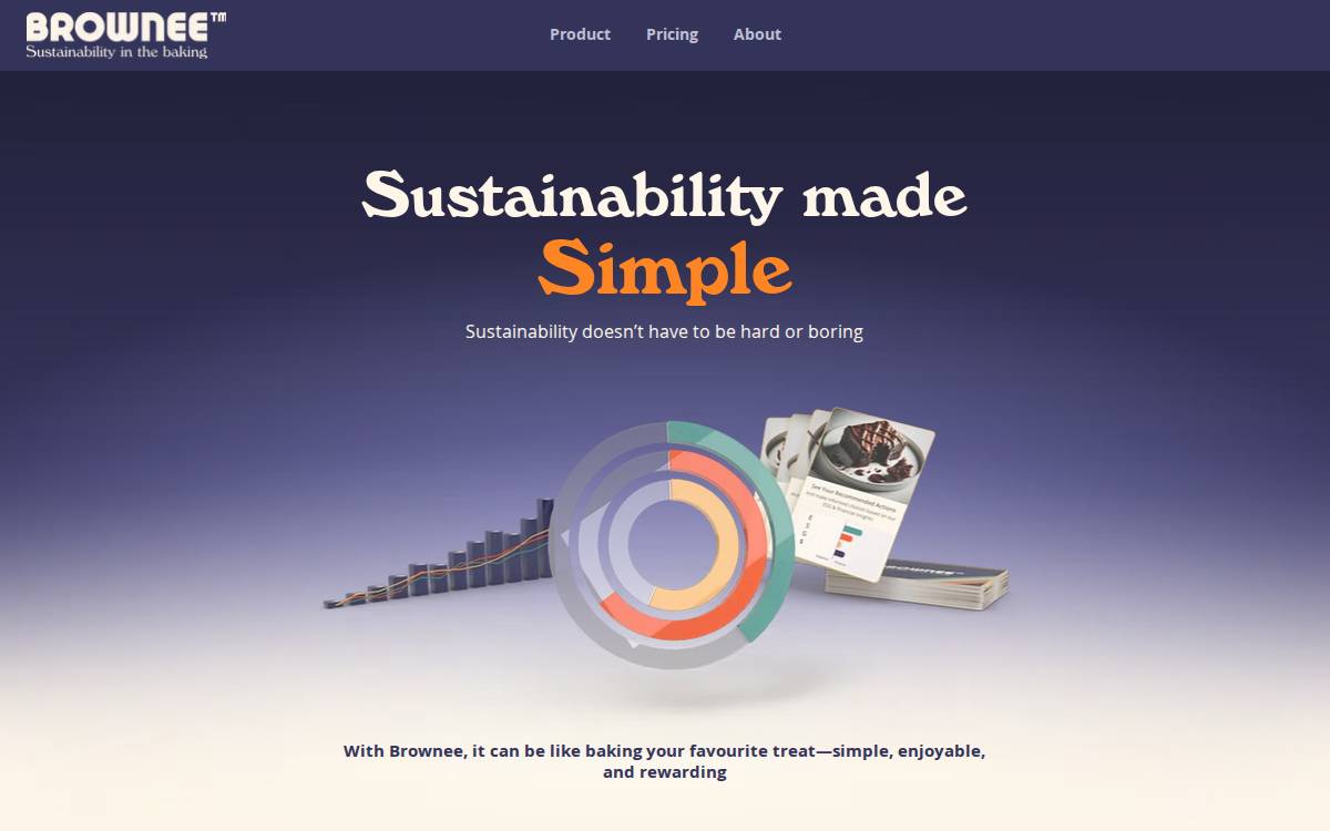 Brownee website preview