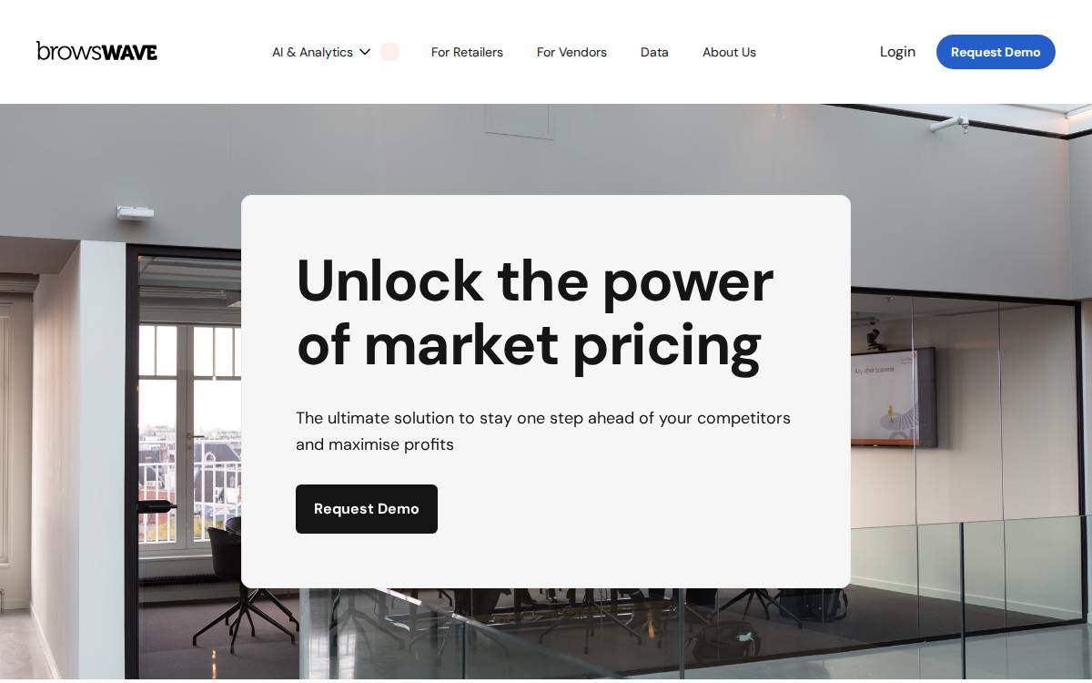 Browswave website preview
