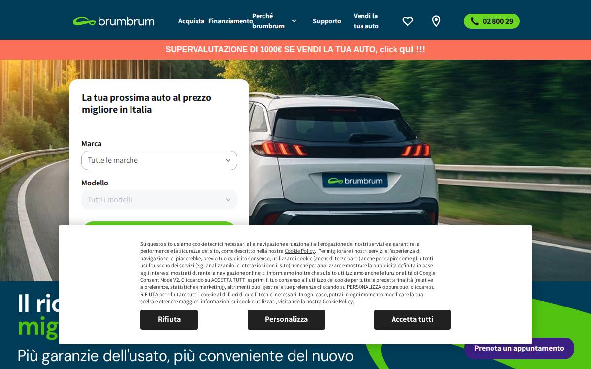 brumbrum website preview
