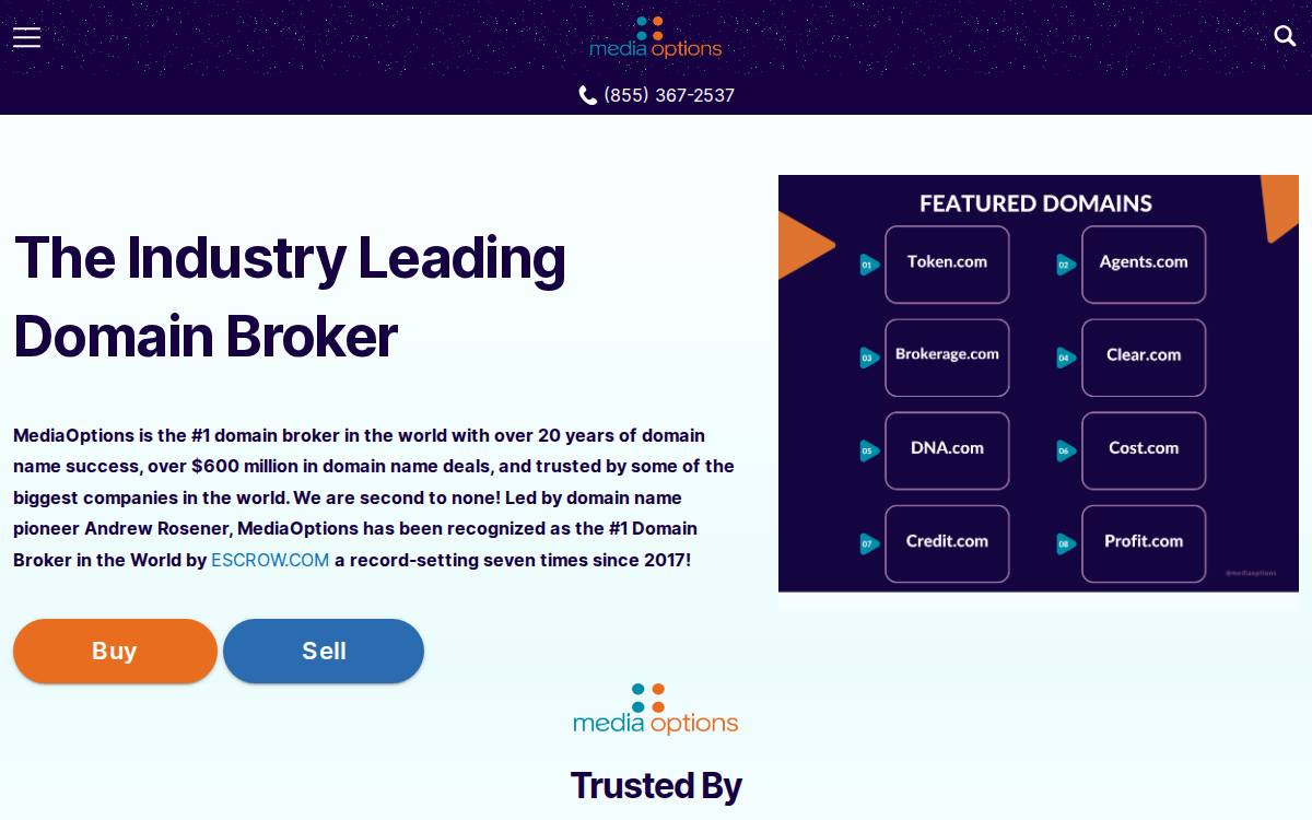 Brut website preview