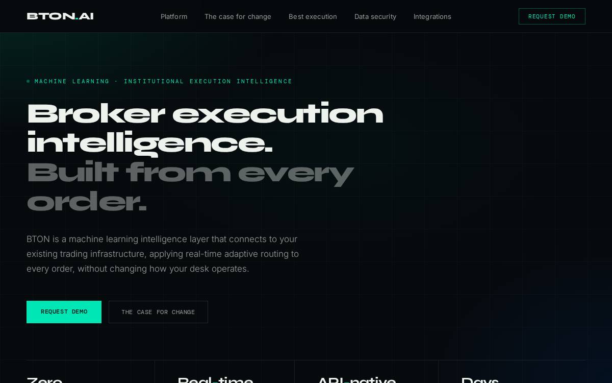 BTON website preview