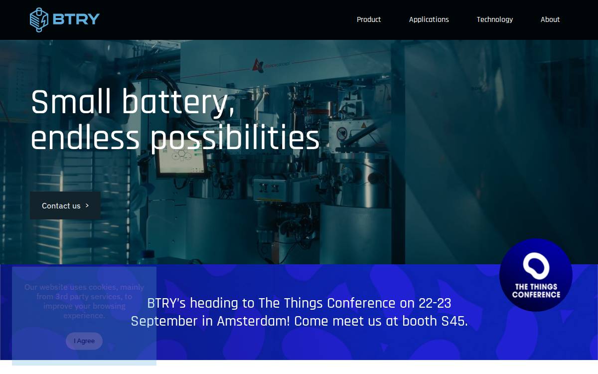 BTRY website preview