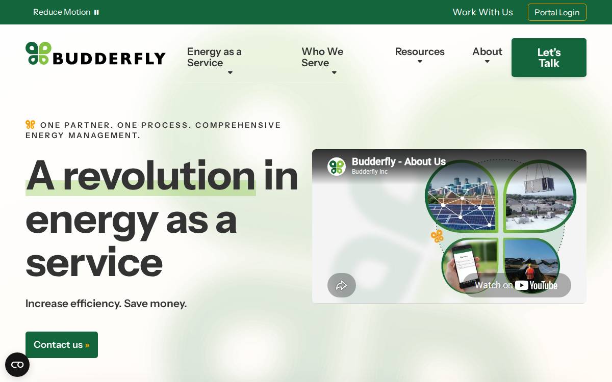 Budderfly, Inc. website preview