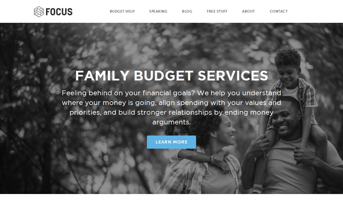Budget Services website preview
