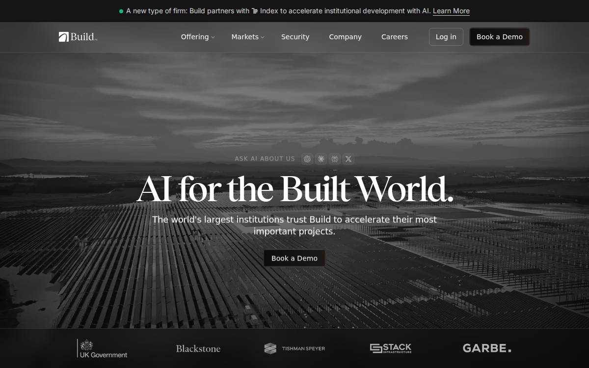 Build website preview