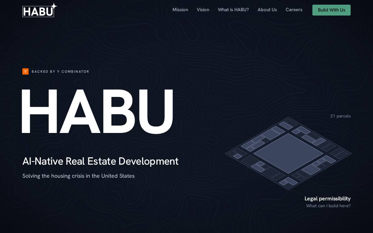 HABU website preview