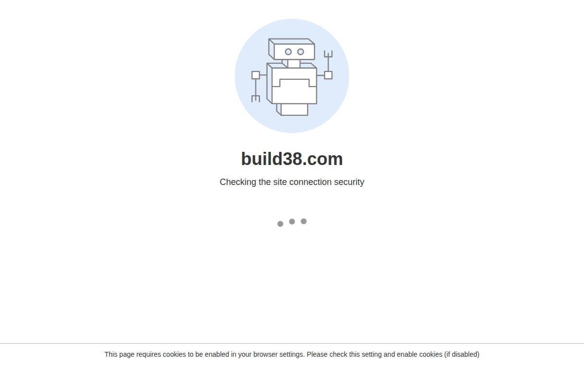 Build38 GmbH website preview
