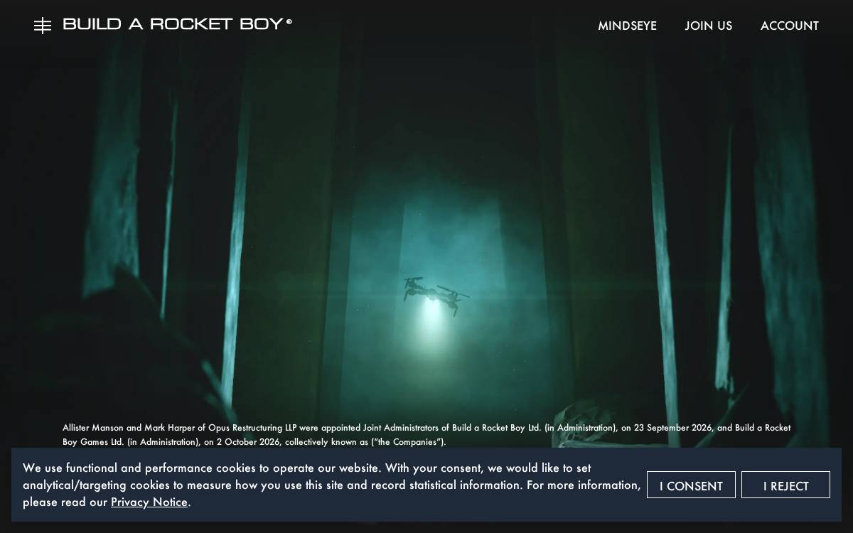 Build A Rocket Boy website preview