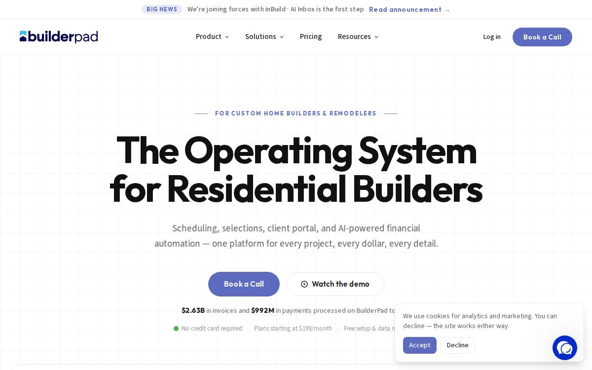 BuilderPad website preview