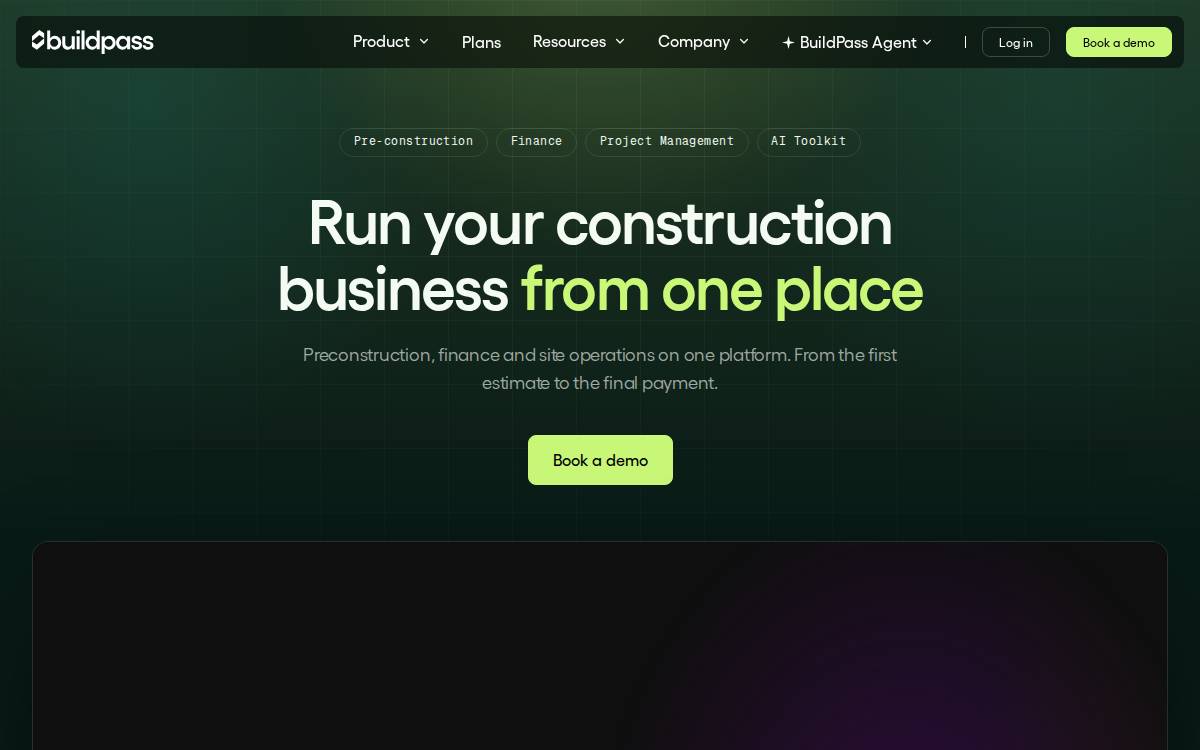 BuildPass website preview