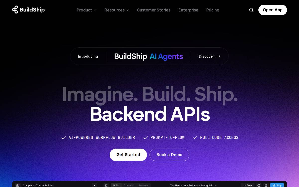 Buildship website preview