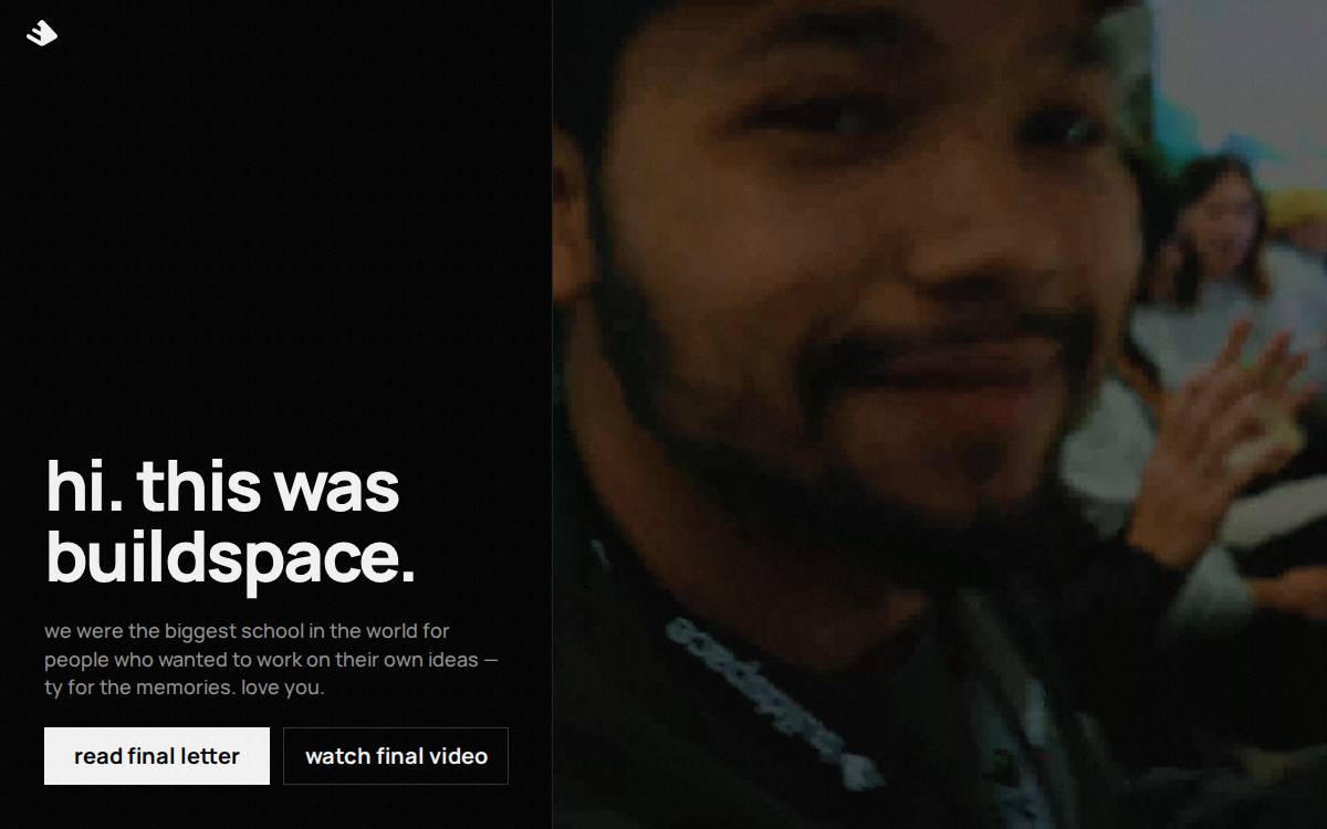 buildspace website preview