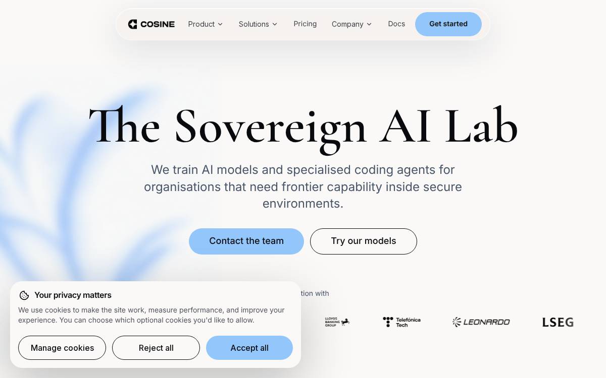 Buildt website preview