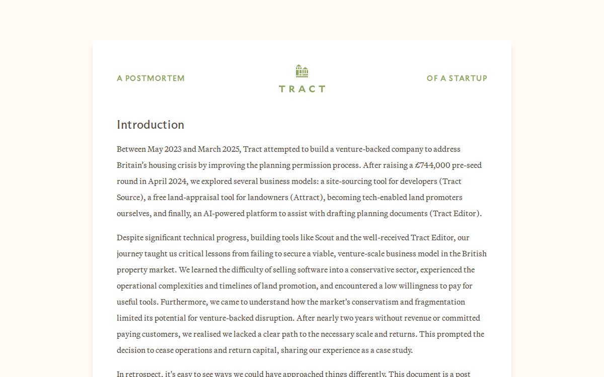 Buildwithtract website preview