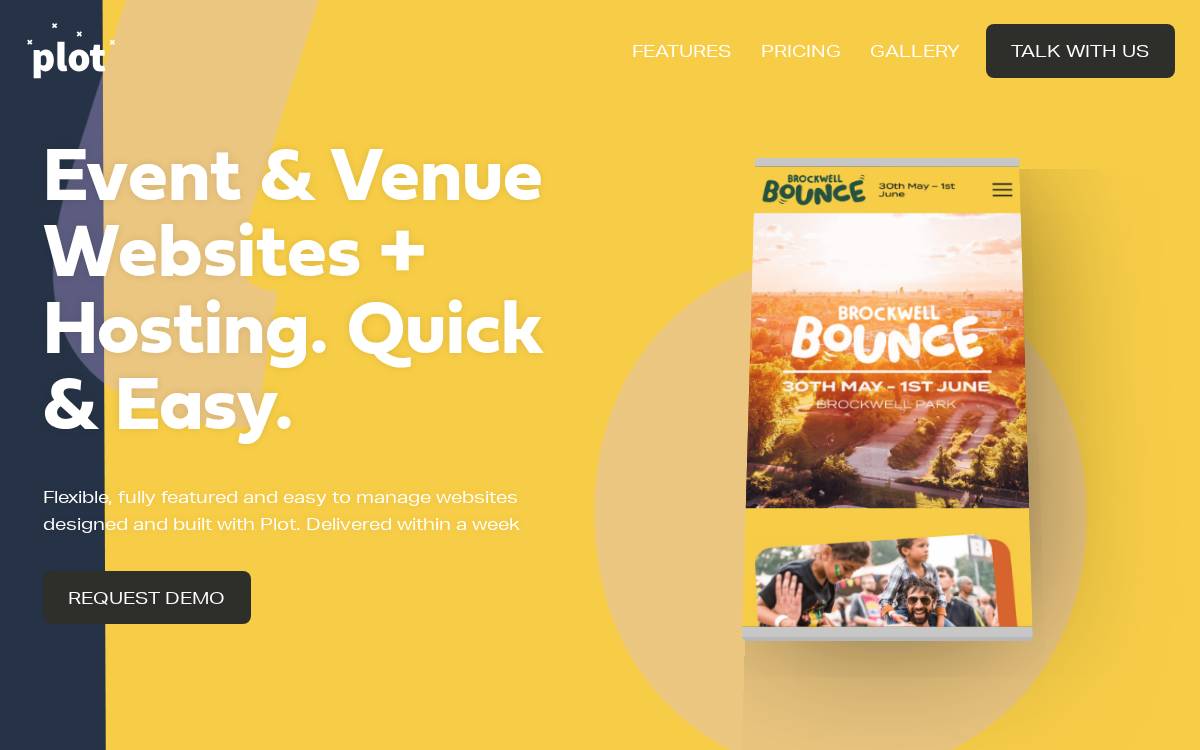 Builtwithplot website preview