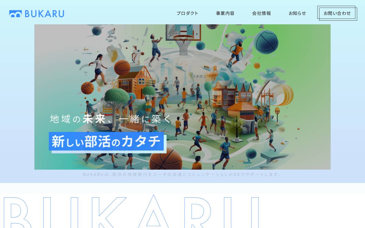 Bukaru website preview