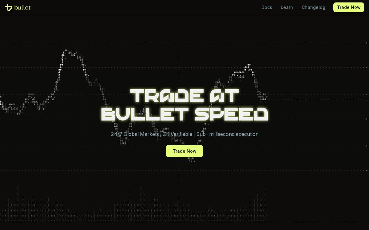 Bullet website preview