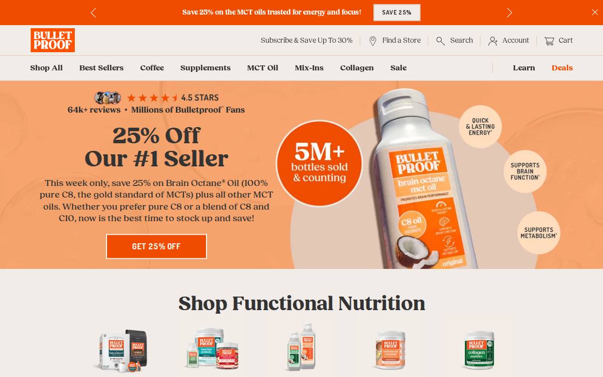 Bulletproof website preview