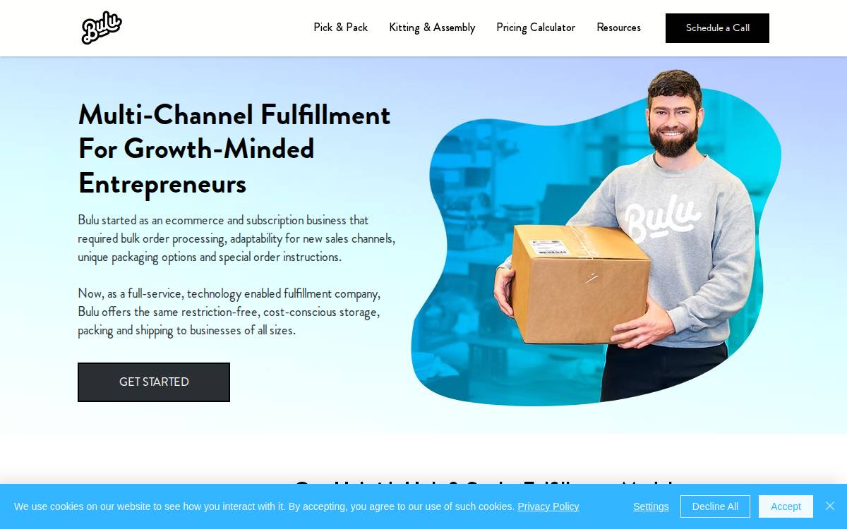 Bulu website preview