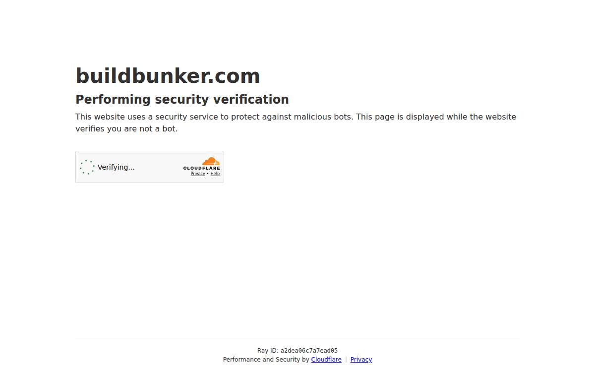 Bunker website preview