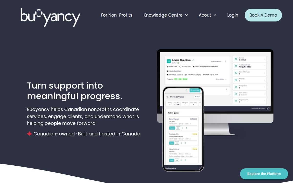 Buoyancy Works website preview