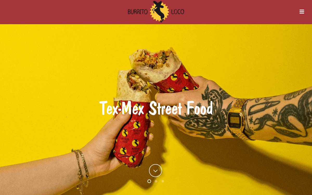 Burrito Loco website preview