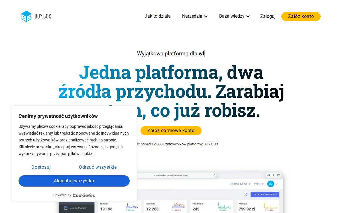 BuyBox website preview