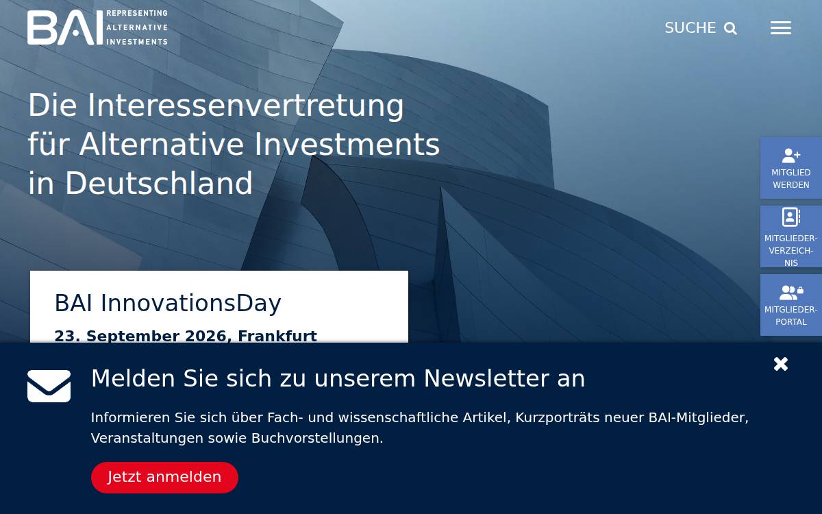 Bvai website preview