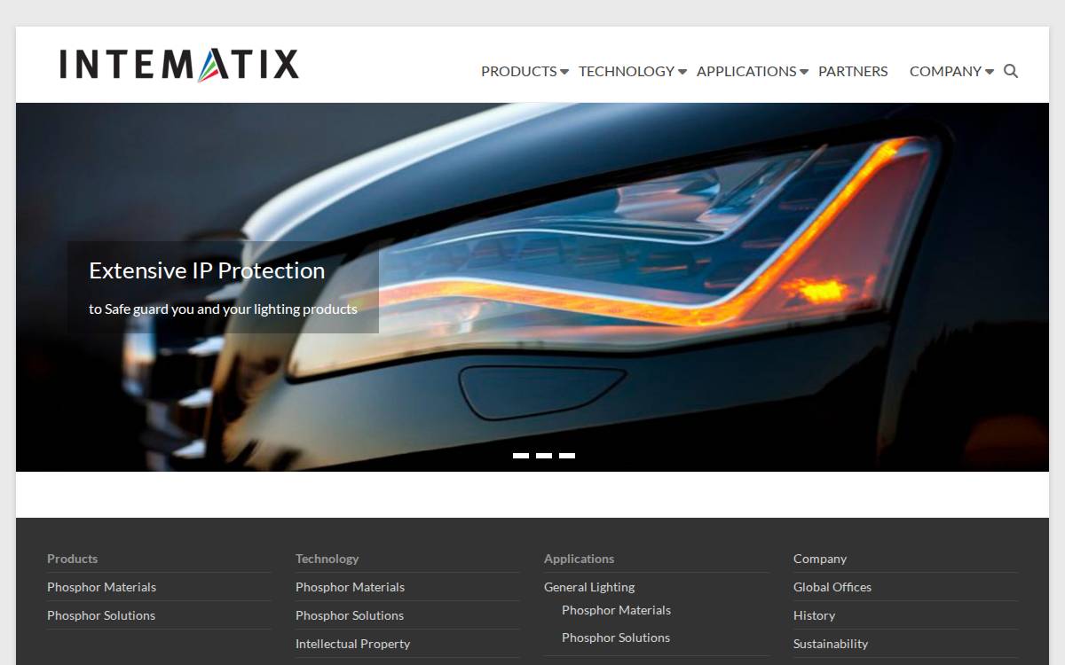 BY BRIGHTMATIX website preview