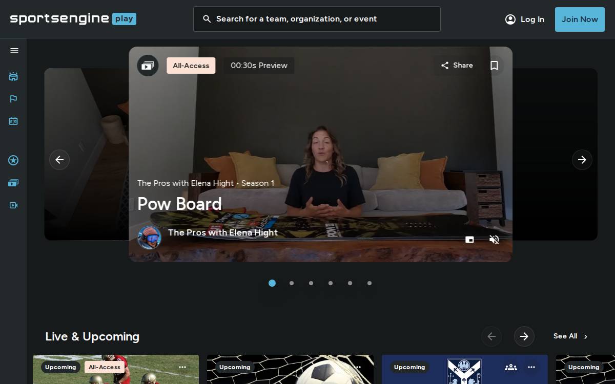 by Online video courses website preview