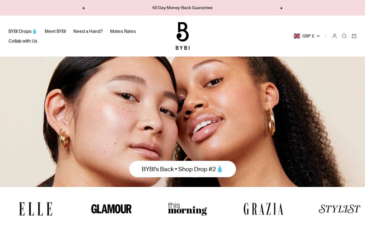 BYBI website preview