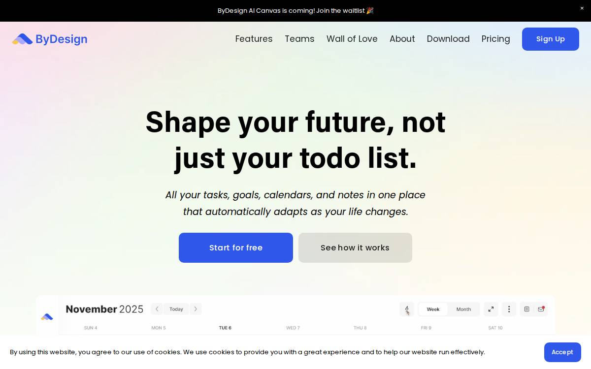 ByDesign website preview