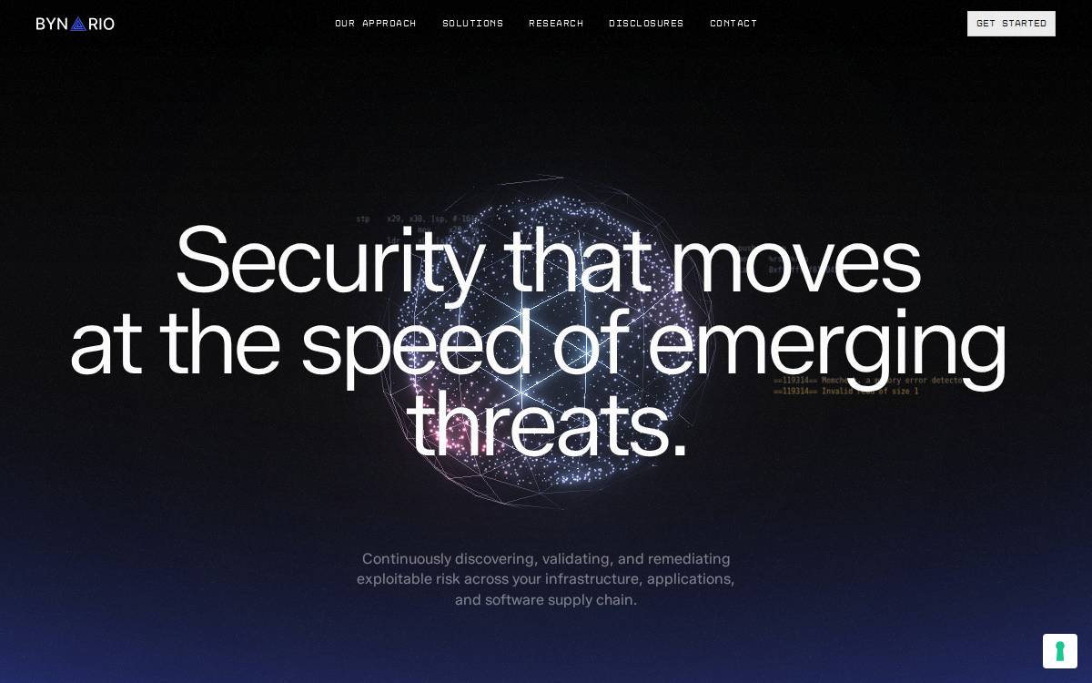 Bynar website preview