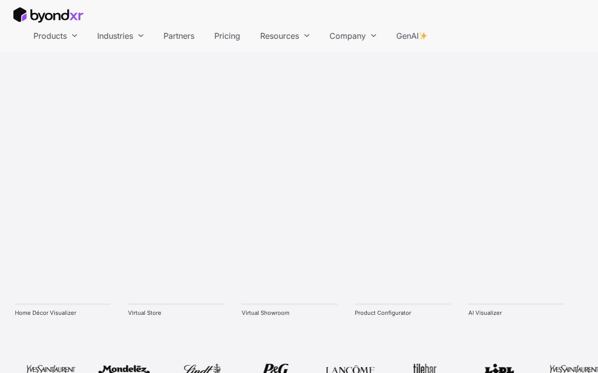 ByondXR website preview