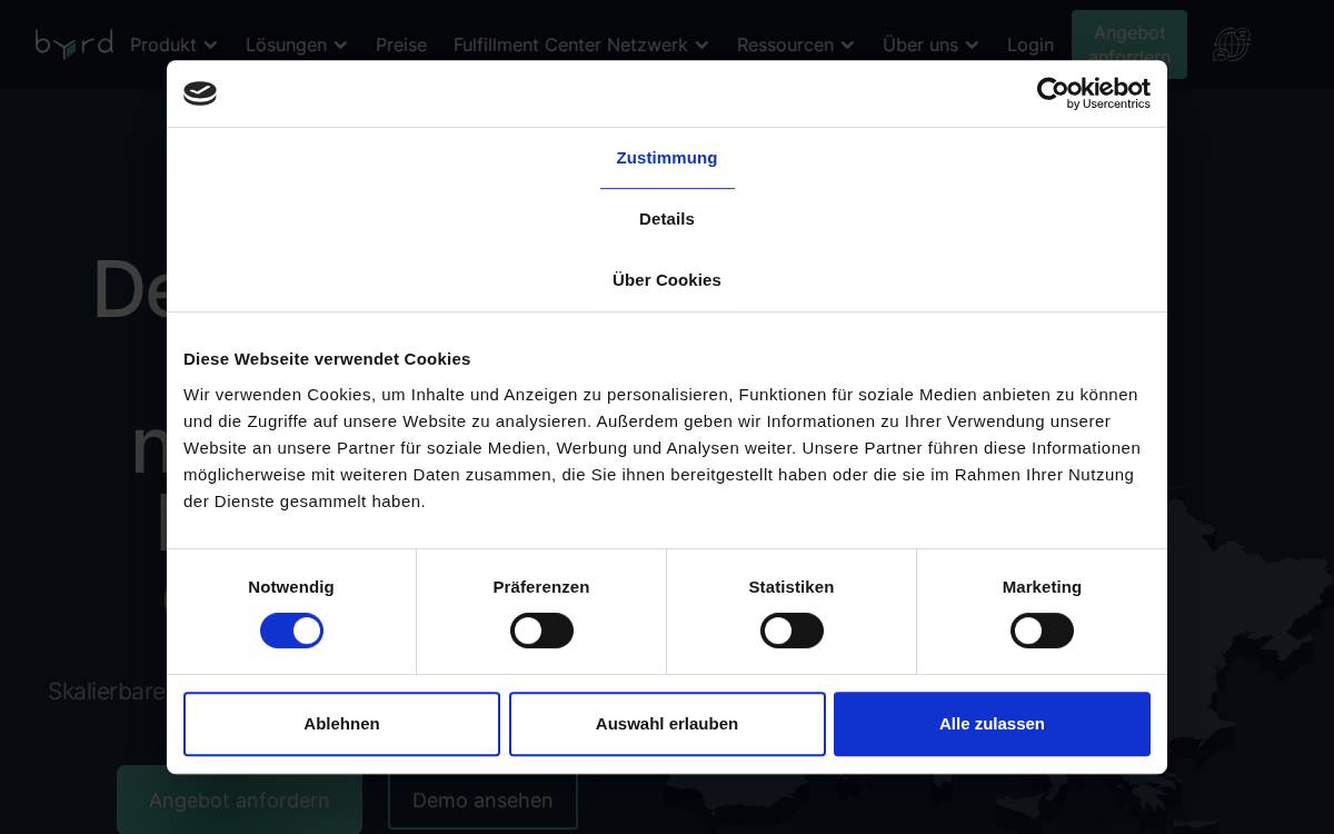 Byrd website preview