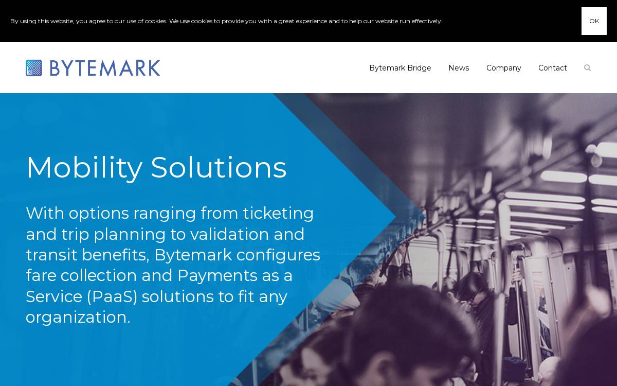 Bytemark website preview
