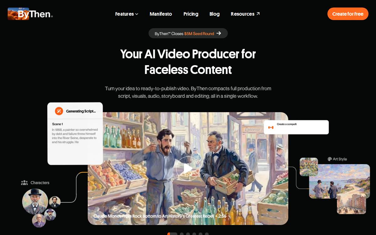 Bythen website preview