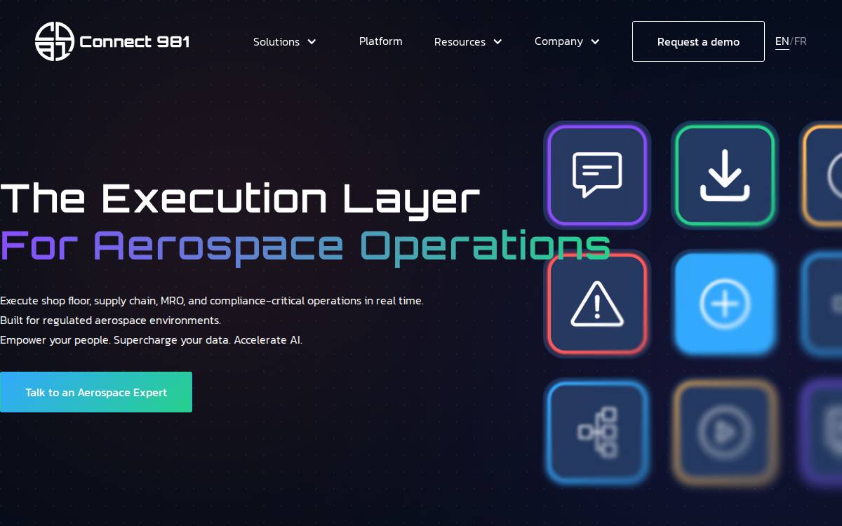 C-981 No-code SaaS website preview