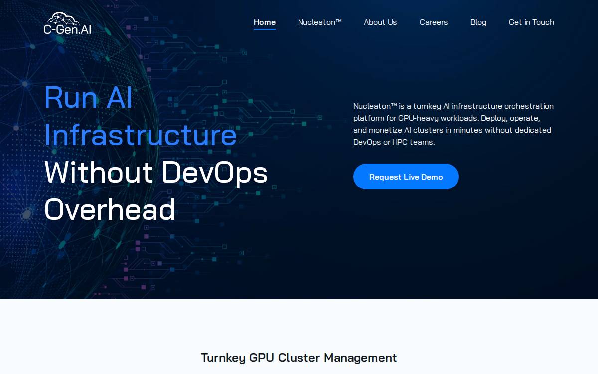 C Gen website preview